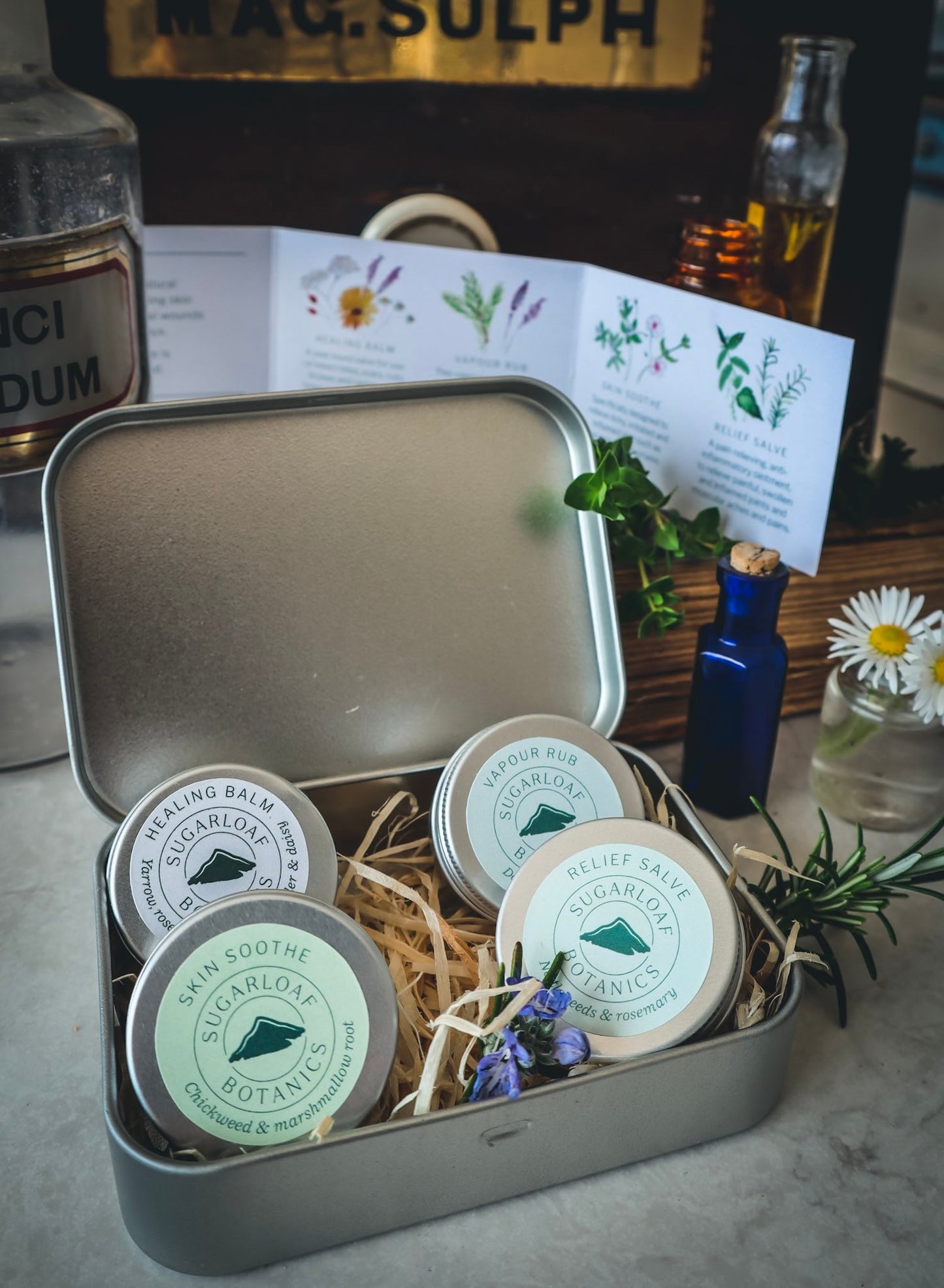 Herbal first aid kit