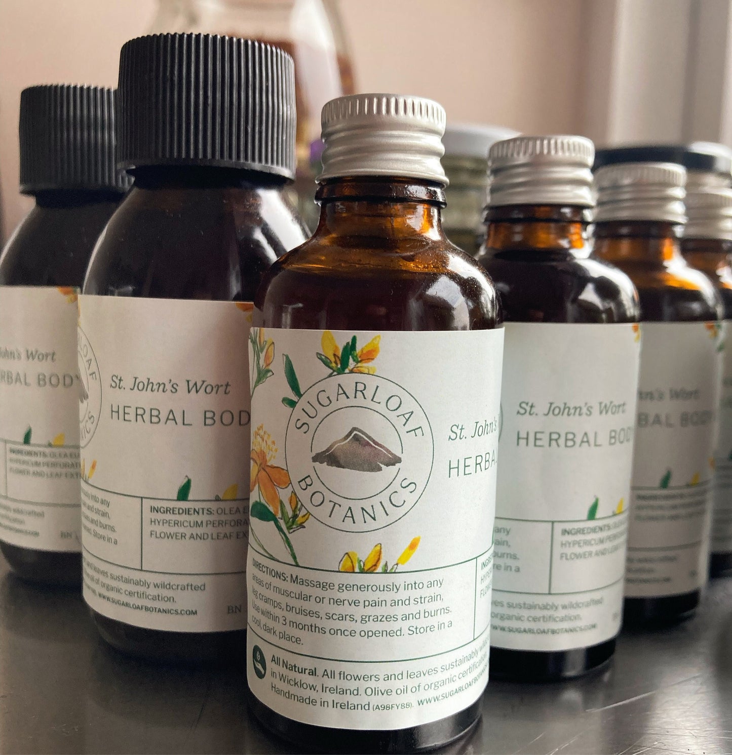 St John’s wort herbal oil