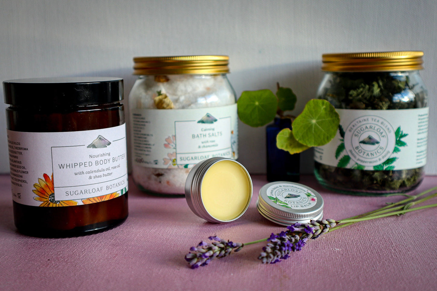 Lemon balm and marshmallow lip balm