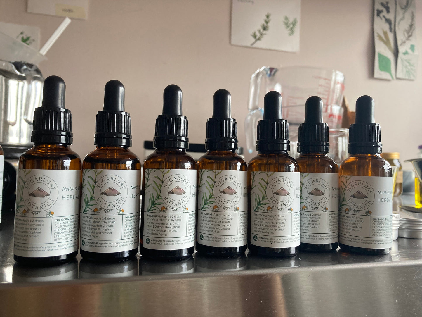 Herbal hair serum