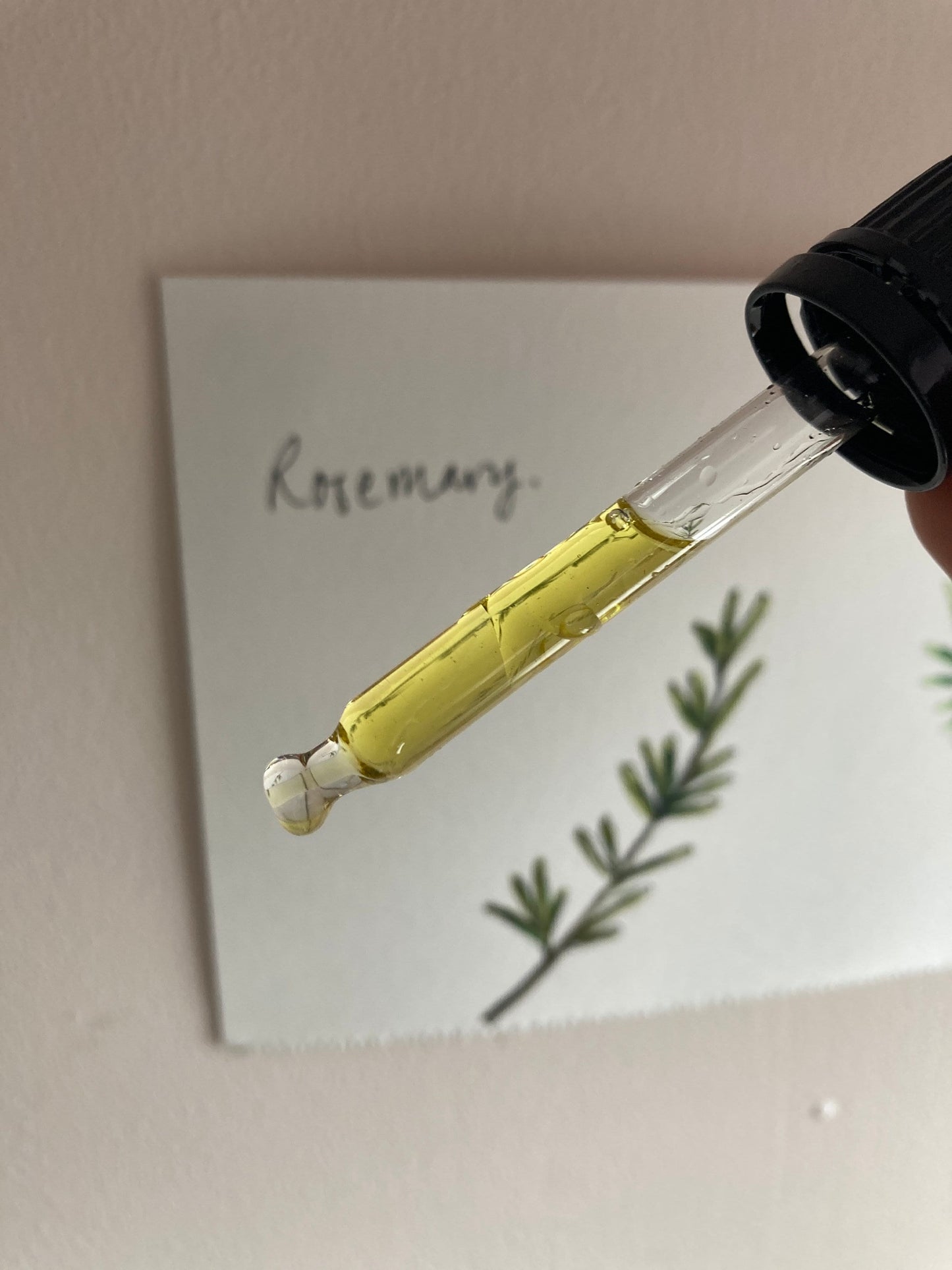 Herbal hair serum
