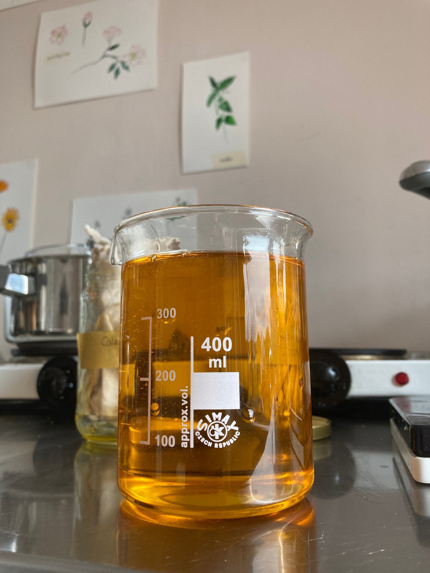 Calendula body oil