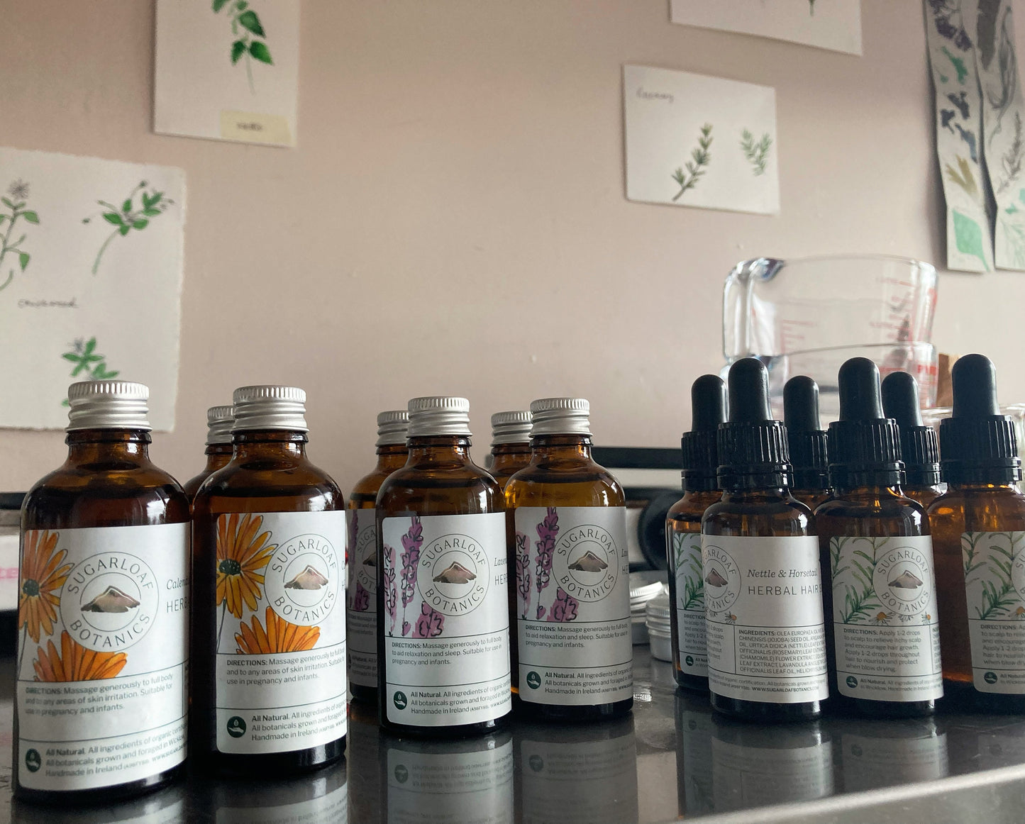 Calendula body oil