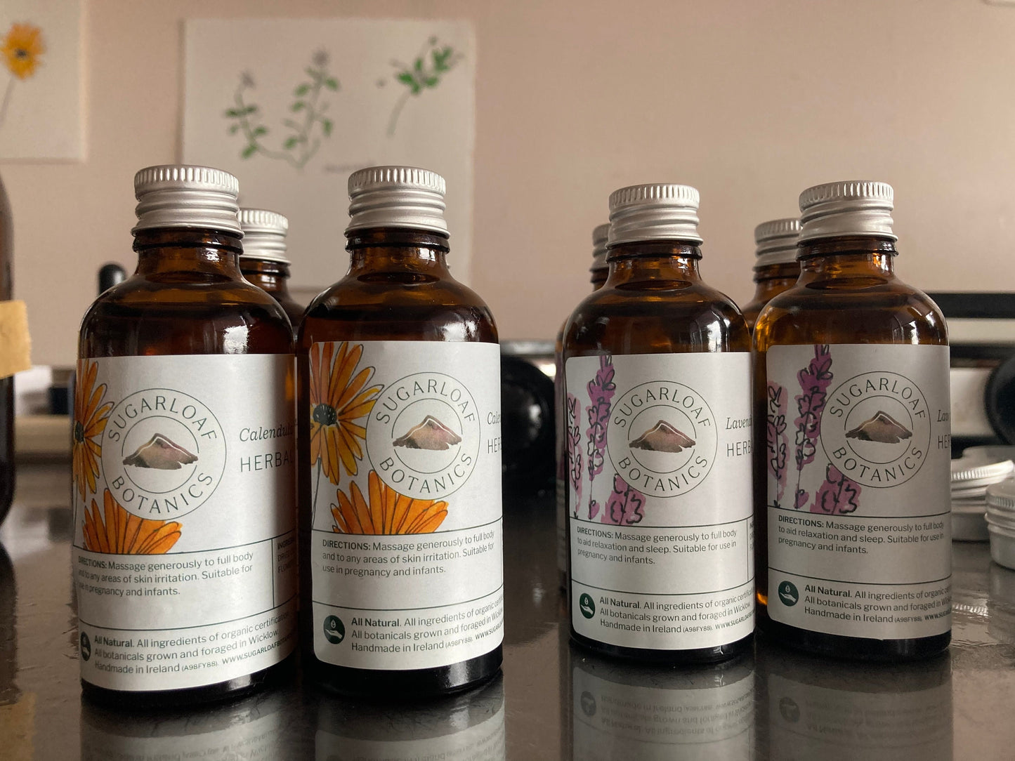 Calendula body oil