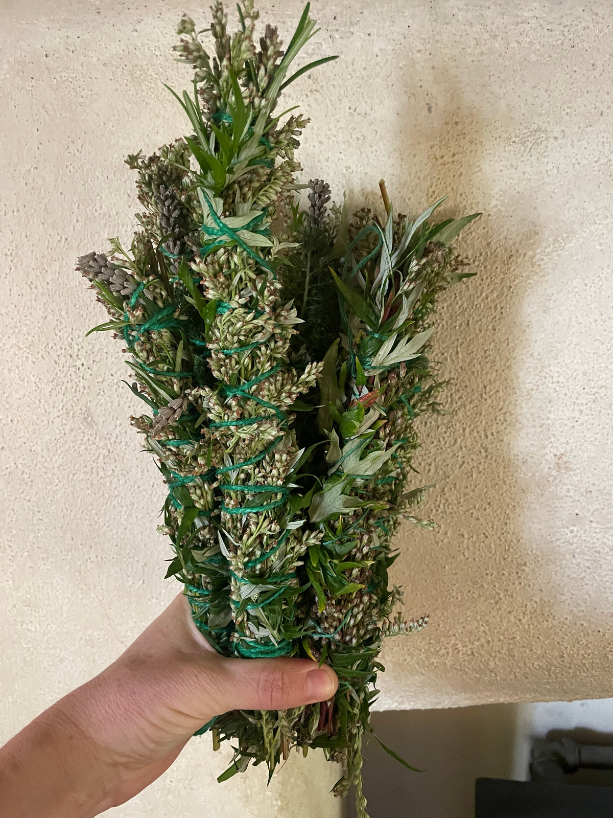 Seasonal herbal wands