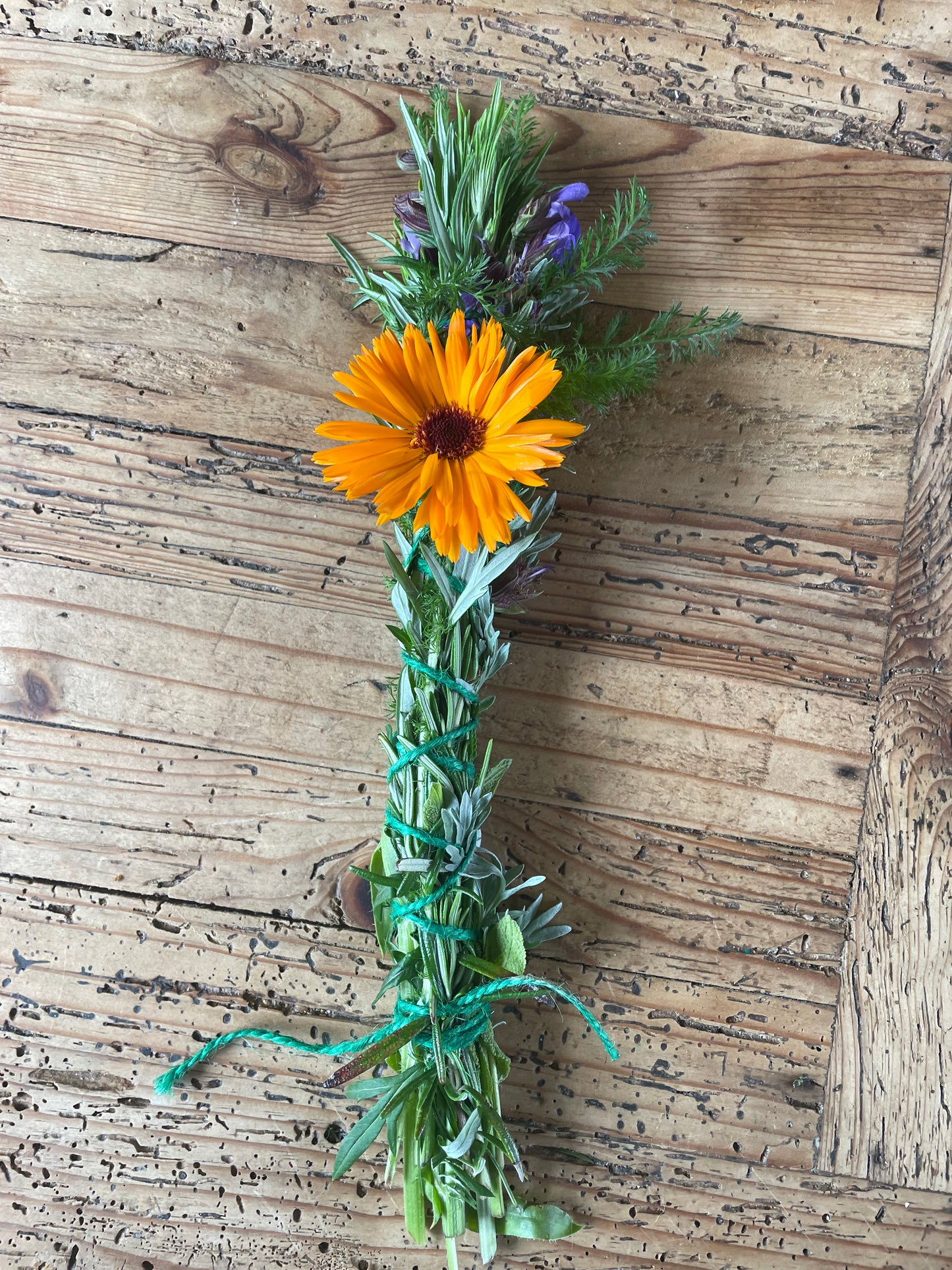 Seasonal herbal wands