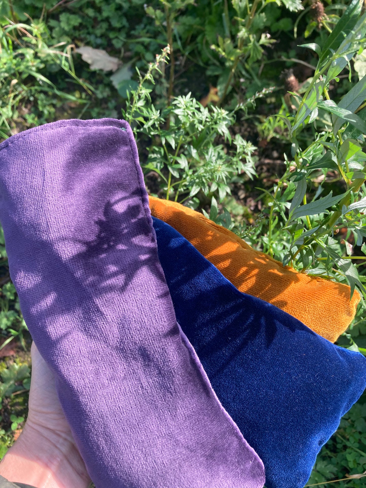 Herbal dream pillow with lavender mugwort and hops
