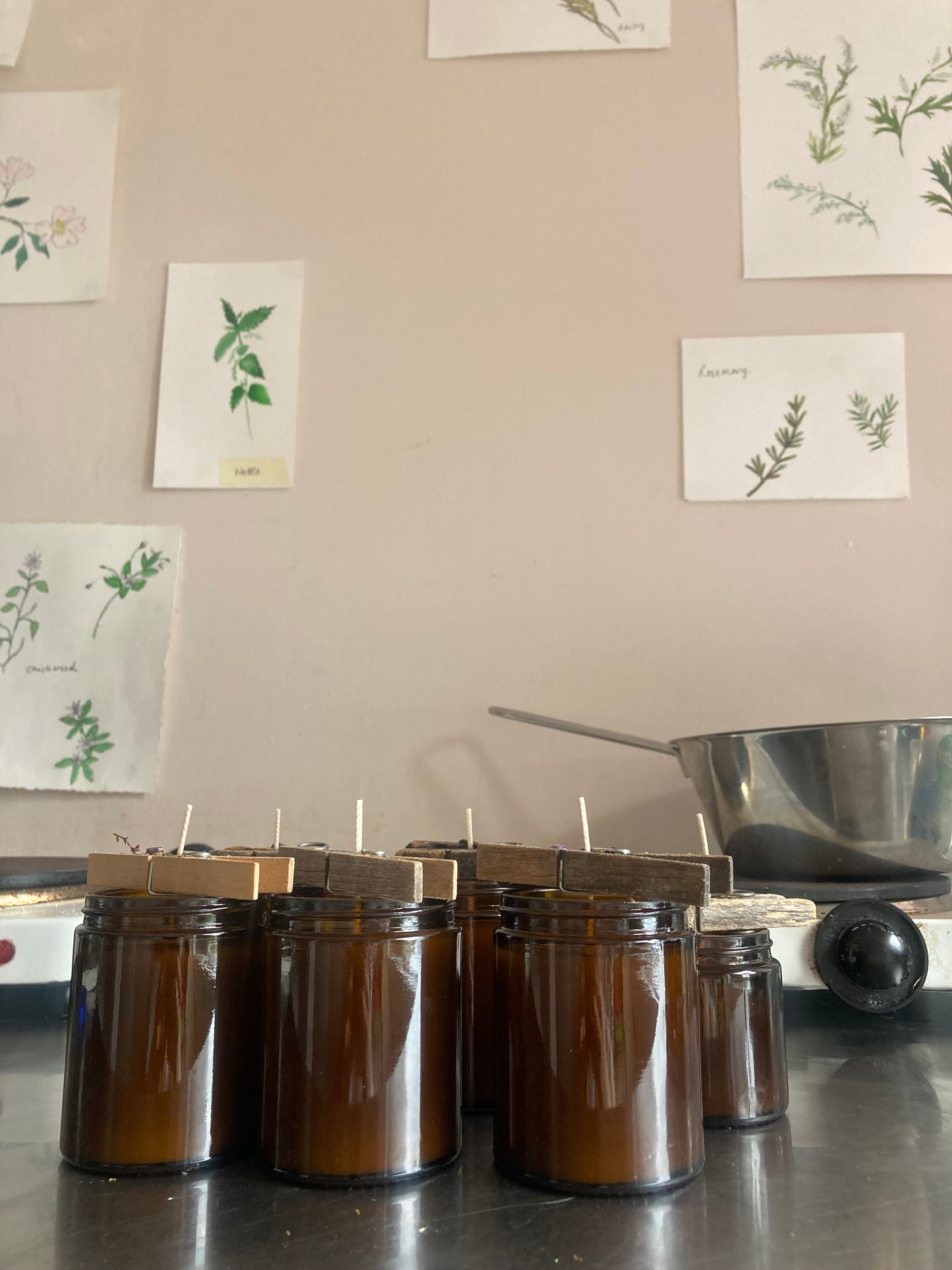 Bealtaine candle