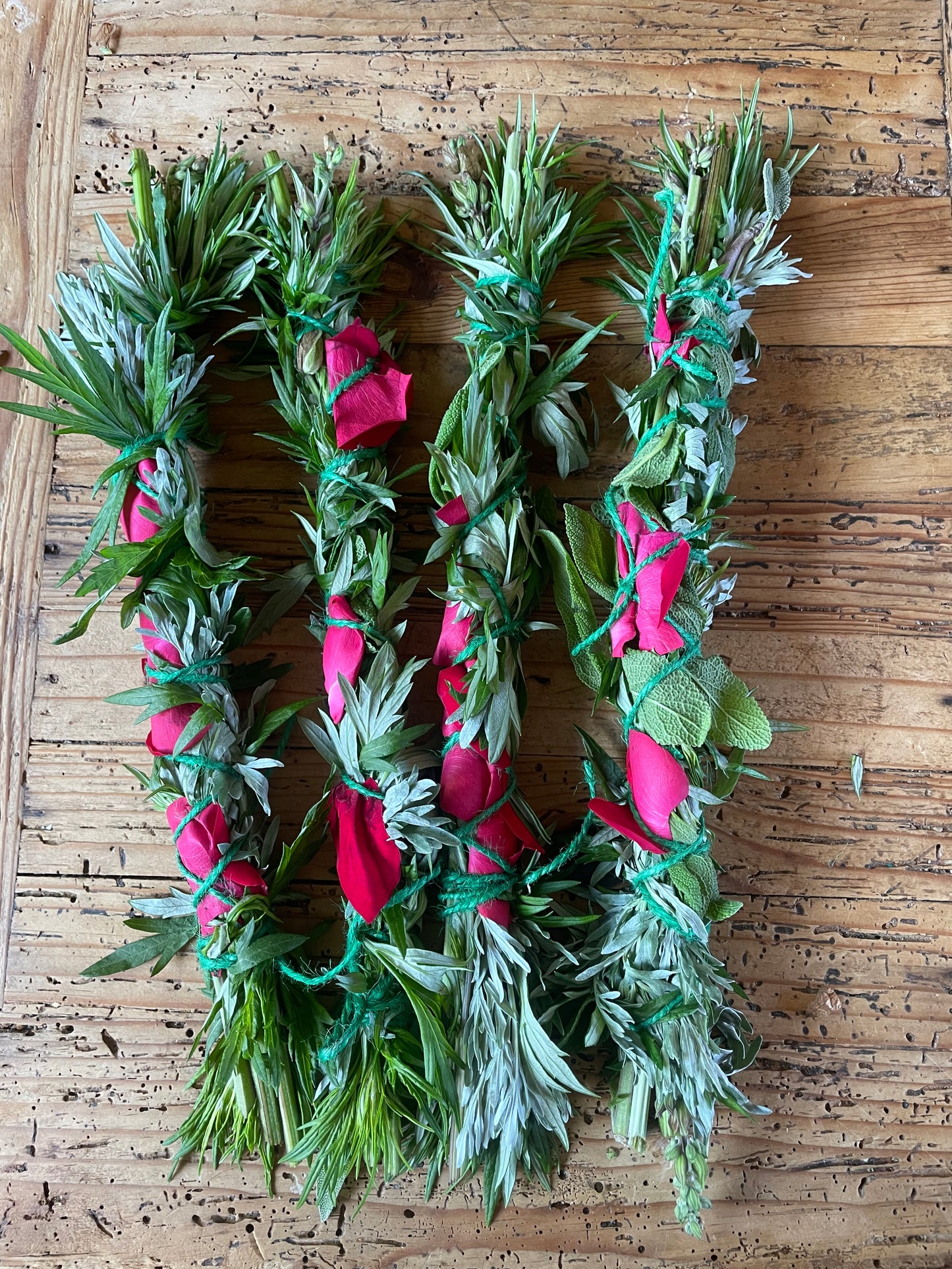 Seasonal herbal wands